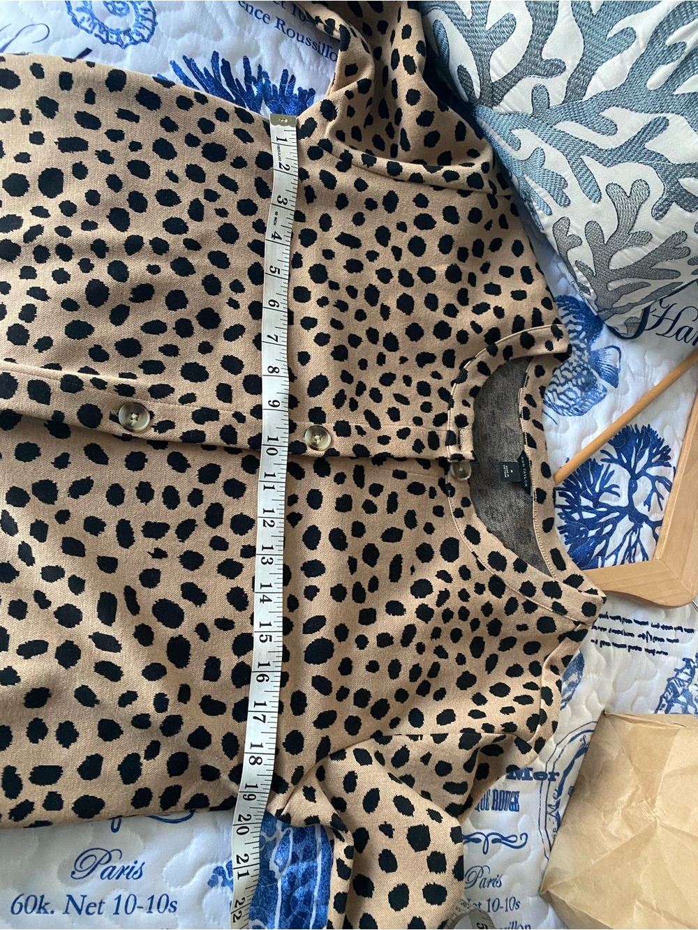 Ann Taylor button up sweater/ top - Picture 9 of 10